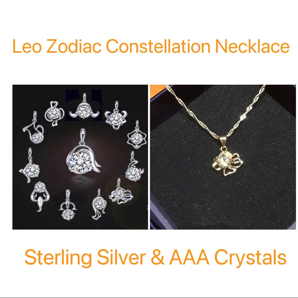 ♌️Leo Zodiac Constellation Necklace NEW♌️